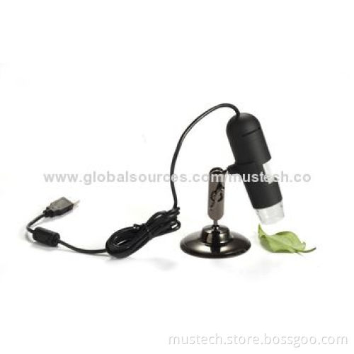 New designed 1.3MP high-quality USB digital microscope, supports photo/video formatNew